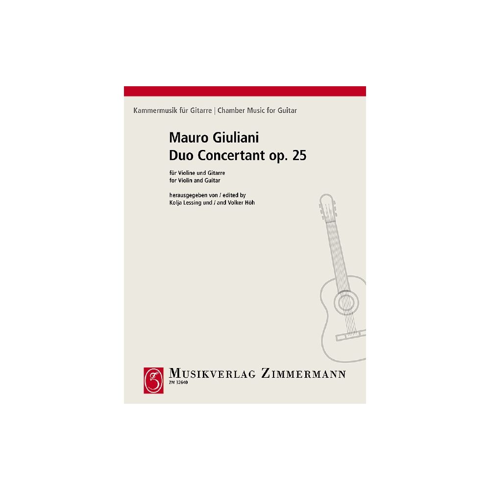 GIULIANI: DUO CONCERTANT OP. 25